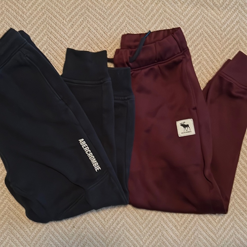 2 pair Abercrombie joggers